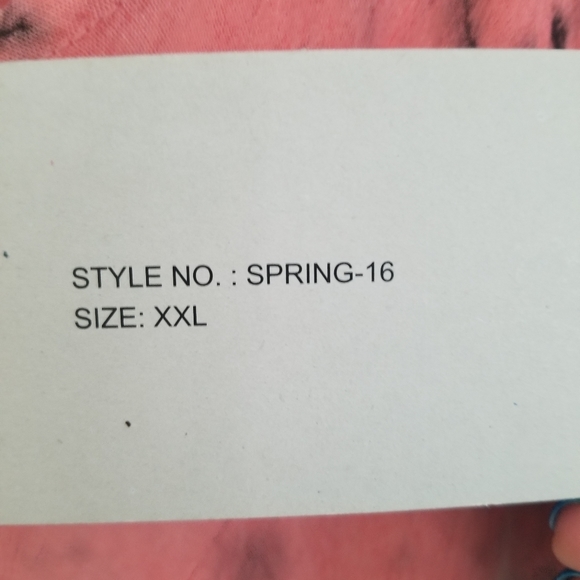 Womens size XXL sleeveless tie dyed dress - Picture 4 of 4